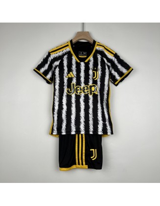  Juventus Home Football Shirt 23/24 For Kids