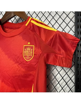 Spain Home Jerseys 2024 Kids