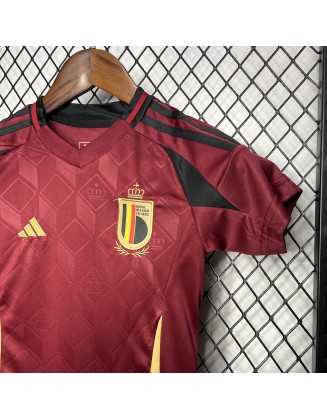 Belgium Home Jerseys 2024 Kids