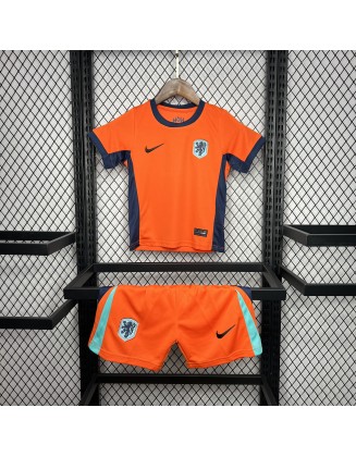 Netherlands Home Jersey 2024 Kids