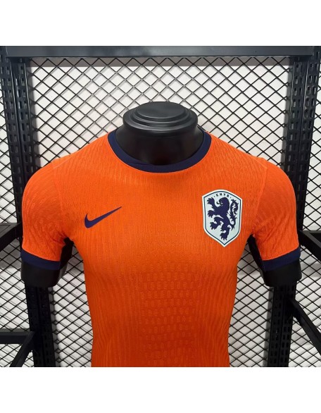 Netherlands Home Jerseys 2024 Player Version