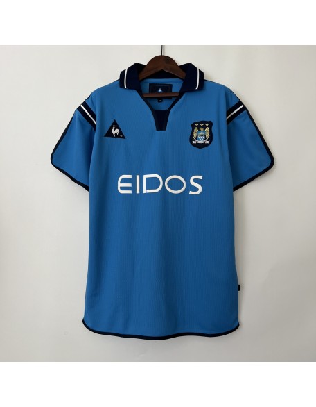 Manchester City Home Jersey 01/02 Retro