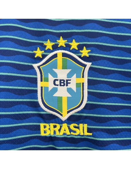 Brazil Away Jerseys 2024 Kids