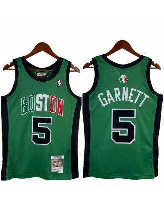 Retro Boston Celtics GARNETT#5