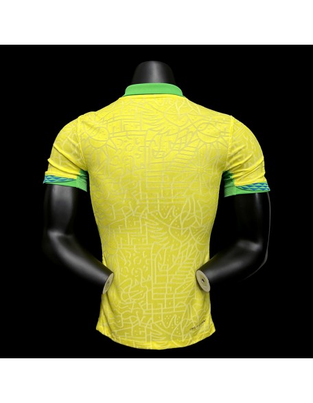 Brazil Home Jerseys 2023 Player Version 