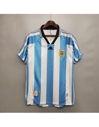 Argentina Home Jerseys 1998 Retro