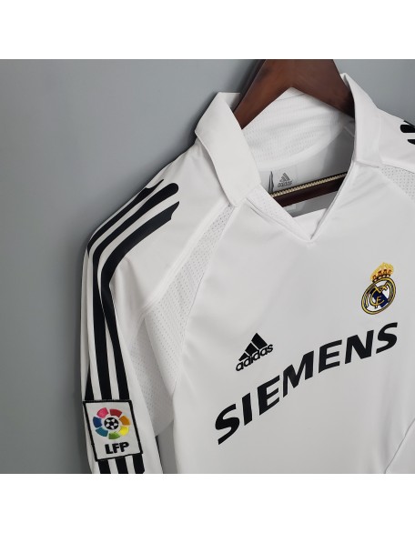 Real Madrid Jersey 05/06 Retro long sleeve