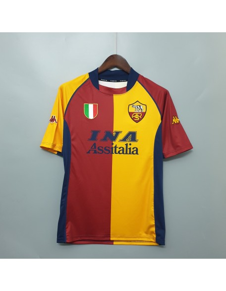 AS Roma 2001-2002 Retro 