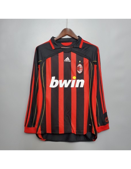 AC Milan Jersey Retro 06/07 Long Sleeve