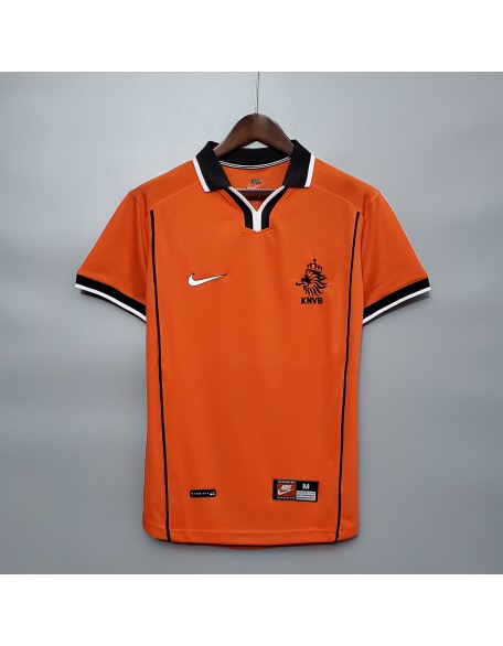 Netherlands Home Jerseys 1998 Retro 