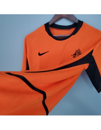 Netherlands Home Jerseys 2002 Retro 