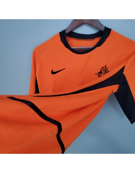 Netherlands Home Jerseys 2002 Retro 